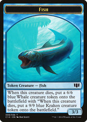 Fish // Zombie (011/036) Double-sided Token [Commander 2014 Tokens] | Empire Gaming NC