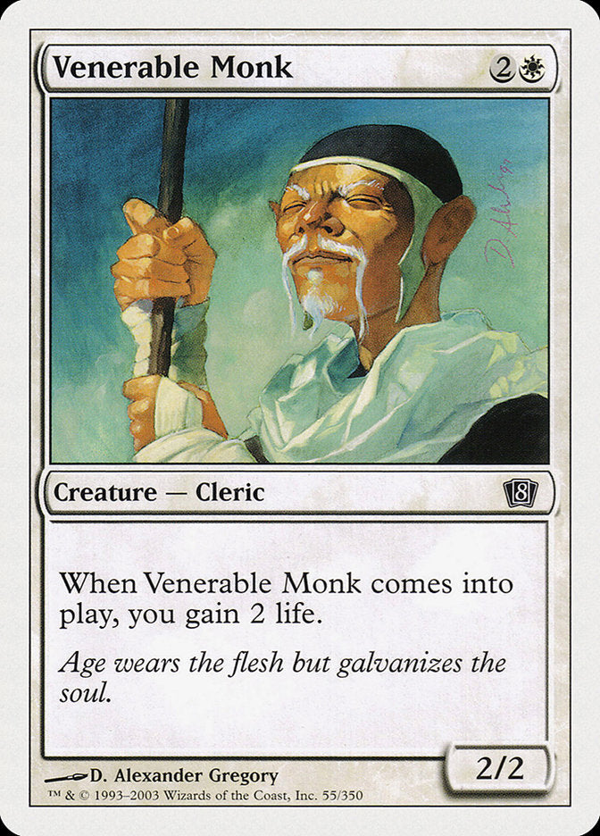 Venerable Monk [Eighth Edition] | Empire Gaming NC