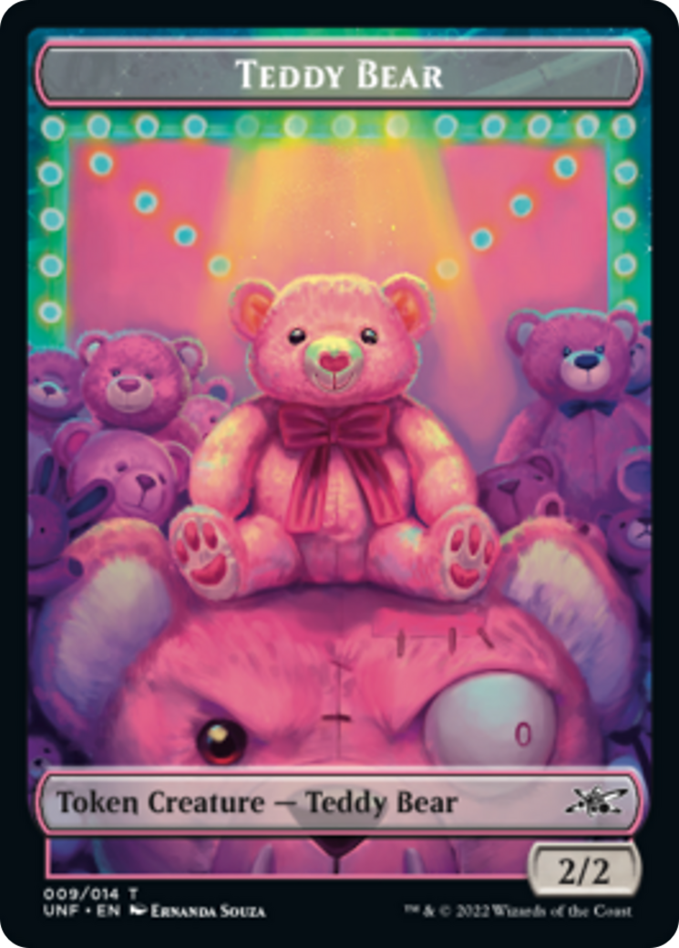 Teddy Bear // Treasure (012) Double-sided Token [Unfinity Tokens] | Empire Gaming NC