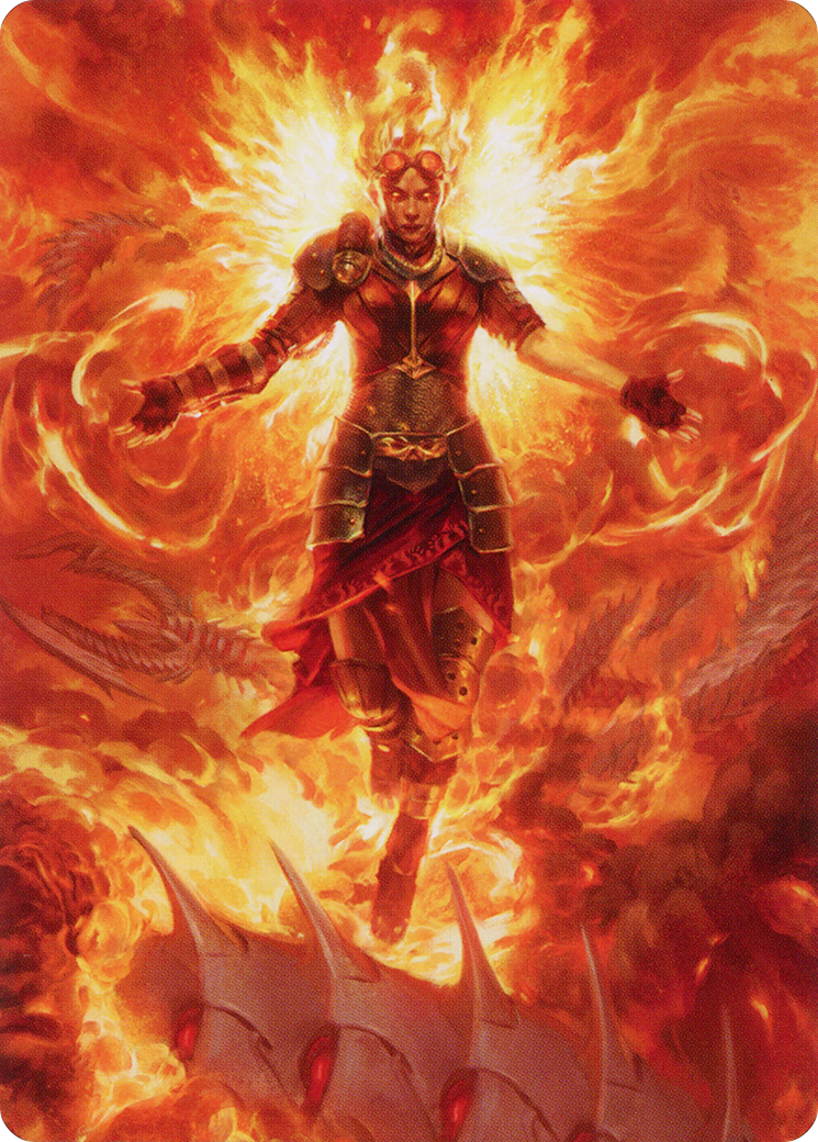 Chandra, Hope's Beacon Art Card [March of the Machine Art Series] | Empire Gaming NC