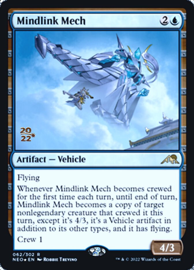 Mindlink Mech [Kamigawa: Neon Dynasty Prerelease Promos] | Empire Gaming NC