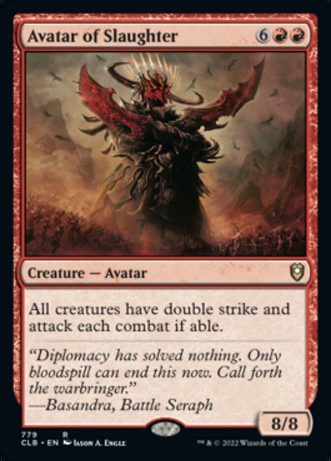 Avatar of Slaughter [Commander Legends: Battle for Baldur's Gate] | Empire Gaming NC