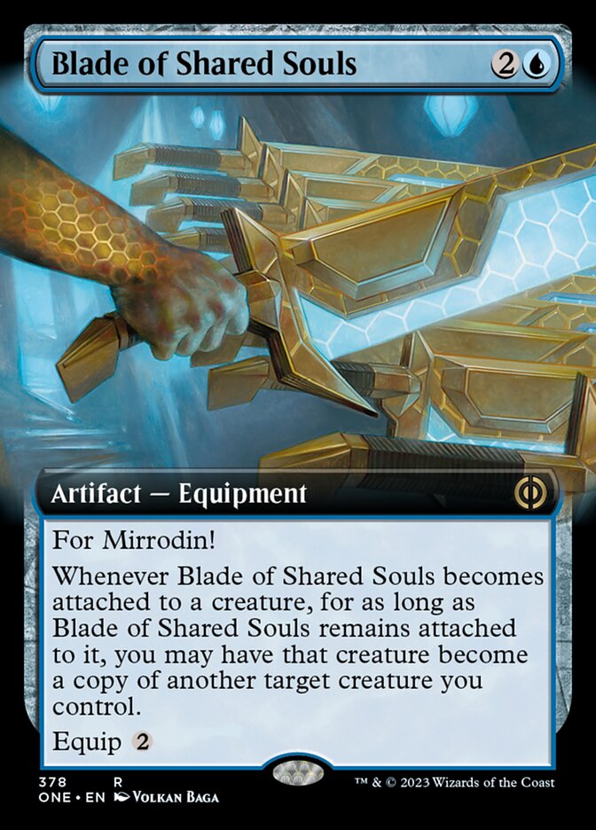 Blade of Shared Souls (Extended Art) [Phyrexia: All Will Be One] | Empire Gaming NC