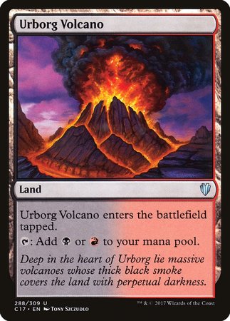 Urborg Volcano [Commander 2017] | Empire Gaming NC