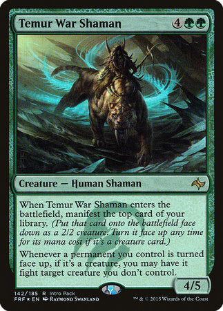 Temur War Shaman [Fate Reforged Promos] | Empire Gaming NC