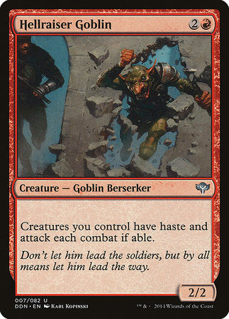 Hellraiser Goblin [Duel Decks: Speed vs. Cunning] | Empire Gaming NC