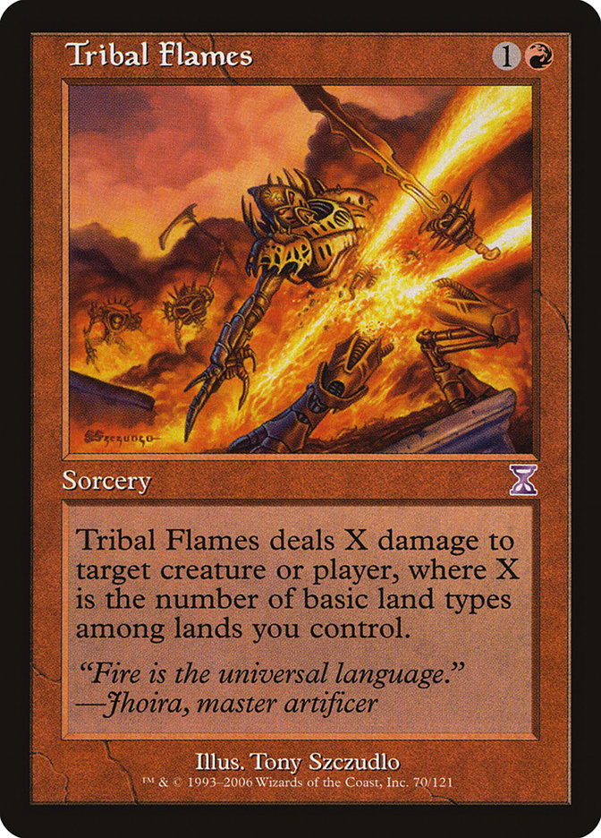 Tribal Flames [Time Spiral Timeshifted] | Empire Gaming NC