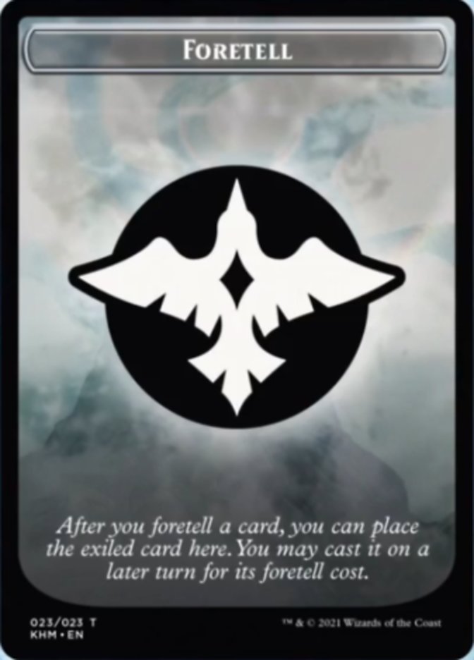 Foretell [Kaldheim Tokens] | Empire Gaming NC