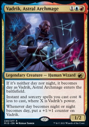 Vadrik, Astral Archmage (Promo Pack) [Innistrad: Midnight Hunt Promos] | Empire Gaming NC