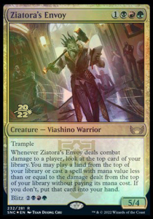 Ziatora's Envoy [Streets of New Capenna Prerelease Promos] | Empire Gaming NC