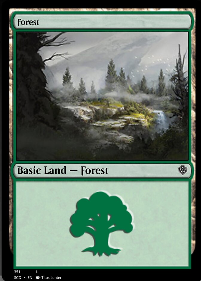 Forest (351) [Starter Commander Decks] | Empire Gaming NC