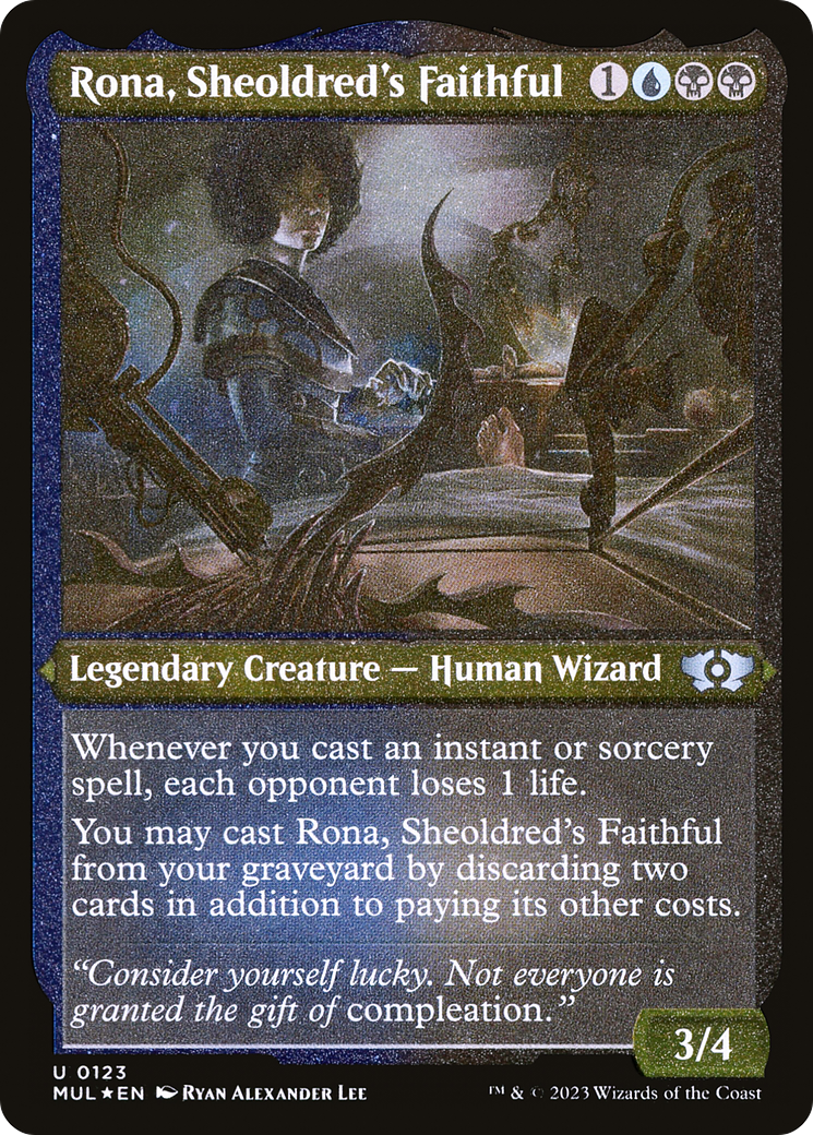 Rona, Sheoldred's Faithful (Foil Etched) [Multiverse Legends] | Empire Gaming NC