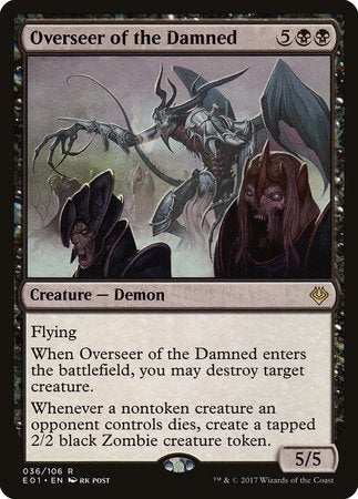 Overseer of the Damned [Archenemy: Nicol Bolas] | Empire Gaming NC