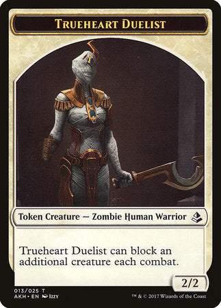 Trueheart Duelist Token [Amonkhet Tokens] | Empire Gaming NC