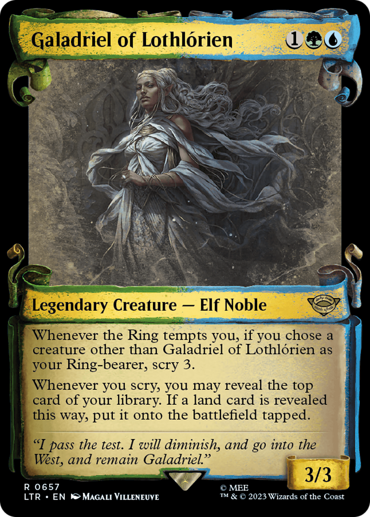 Galadriel of Lothlorien [The Lord of the Rings: Tales of Middle-Earth Showcase Scrolls] | Empire Gaming NC