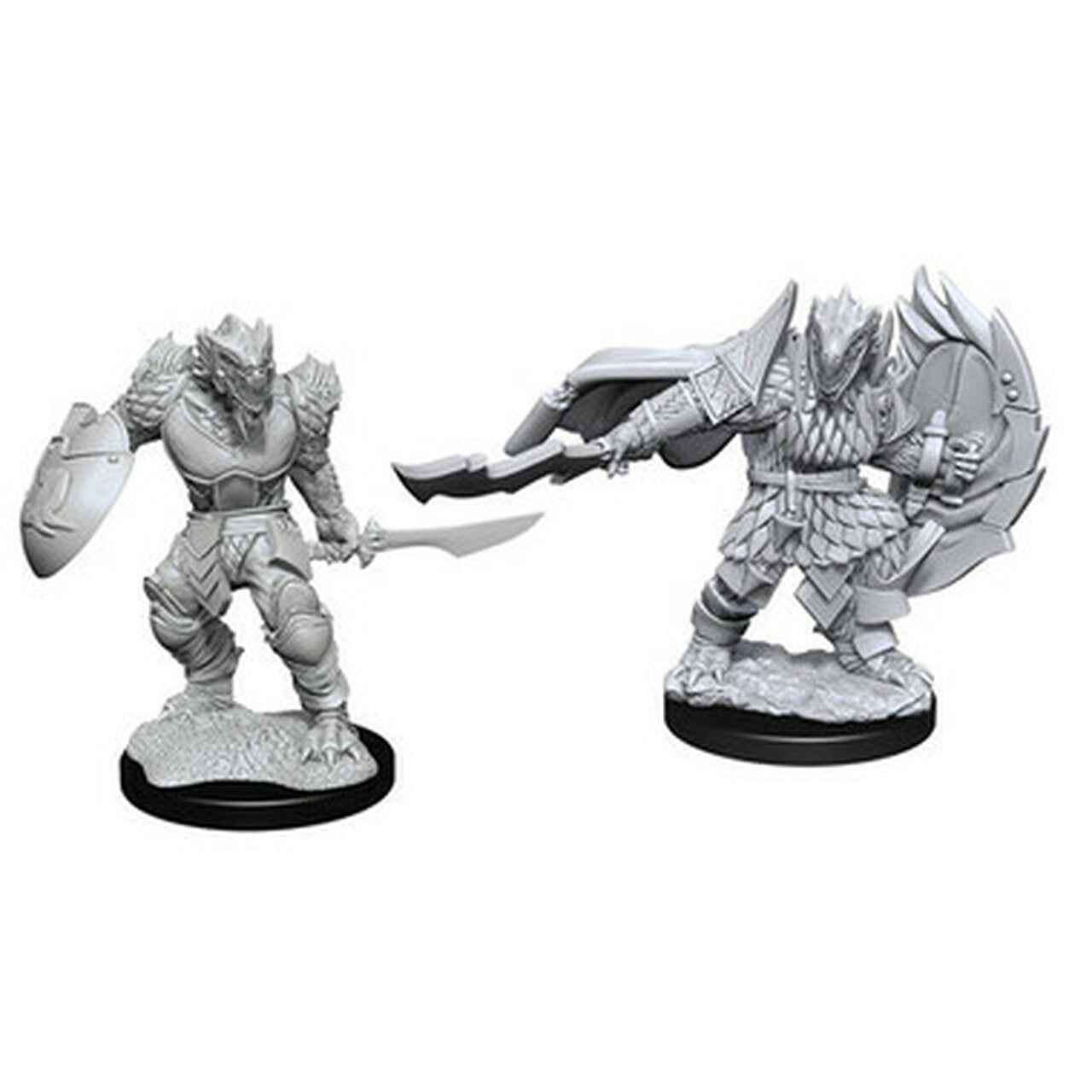 Nolzur's Marvelous Unpainted Minis: Dragonborn Fighter Male | Empire Gaming NC