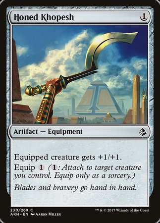 Honed Khopesh [Amonkhet] | Empire Gaming NC