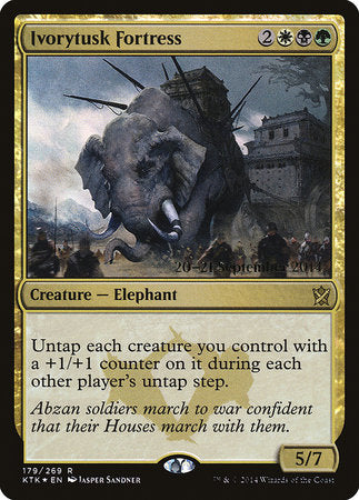 Ivorytusk Fortress [Khans of Tarkir Promos] | Empire Gaming NC