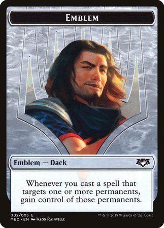 Emblem - Dack Fayden [Mythic Edition Tokens] | Empire Gaming NC