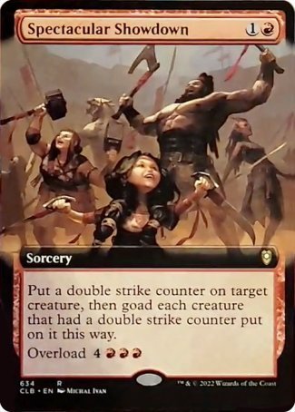 Spectacular Showdown (Extended Art) [Commander Legends: Battle for Baldur's Gate] | Empire Gaming NC