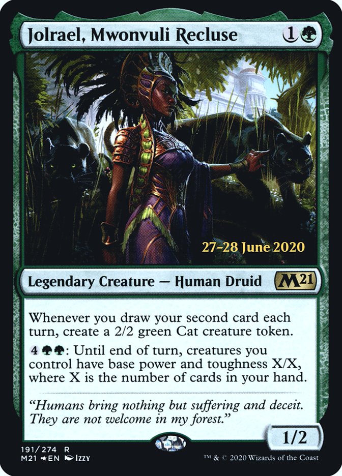 Jolrael, Mwonvuli Recluse  [Core Set 2021 Prerelease Promos] | Empire Gaming NC