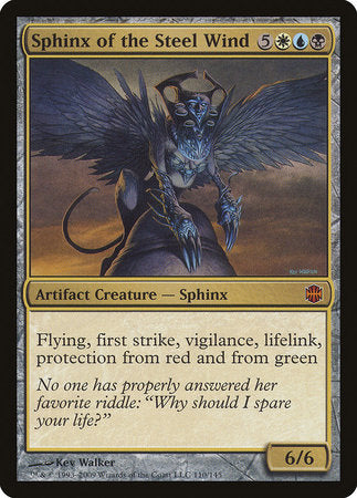 Sphinx of the Steel Wind [Alara Reborn] | Empire Gaming NC