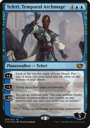 Teferi, Temporal Archmage (Commander 2014) [Commander 2014 Oversized] | Empire Gaming NC