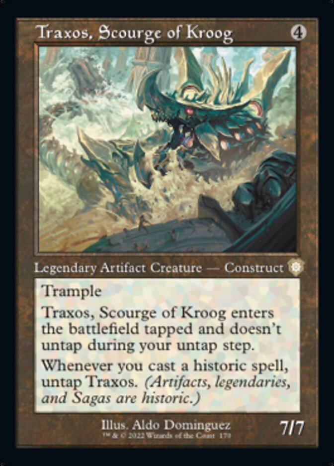 Traxos, Scourge of Kroog (Retro) [The Brothers' War Commander] | Empire Gaming NC