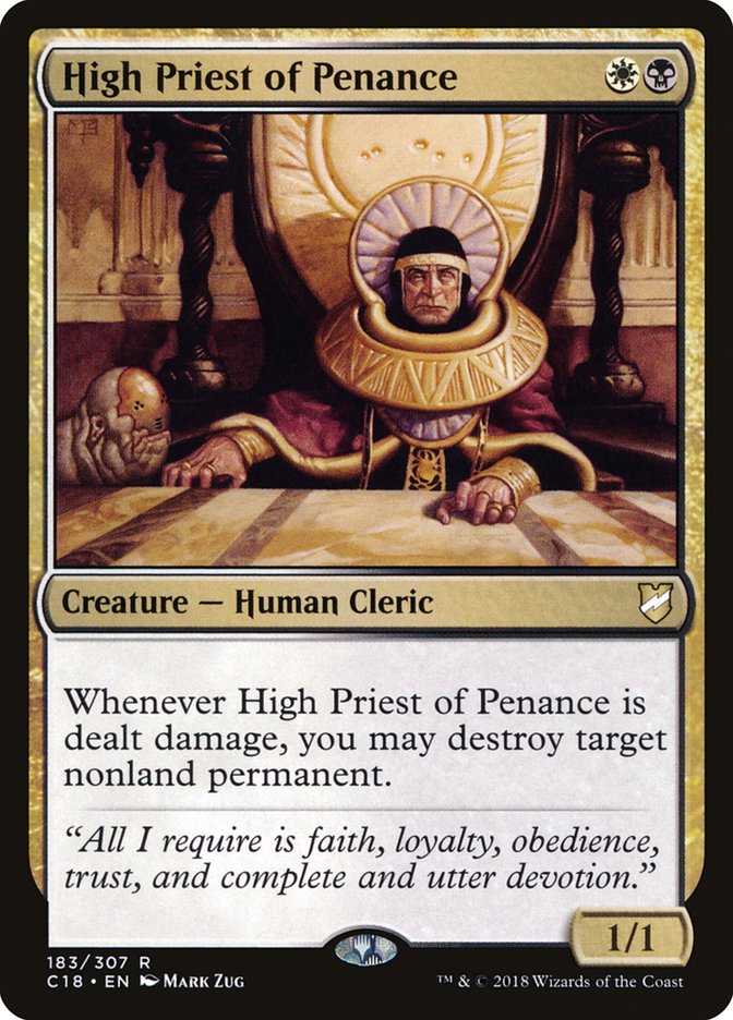 High Priest of Penance [Commander 2018] | Empire Gaming NC