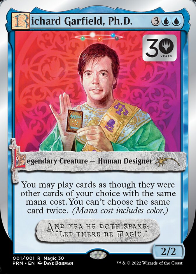 Richard Garfield, Ph.D. [30th Anniversary Promos] | Empire Gaming NC