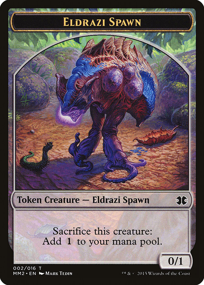 Eldrazi Spawn (002/016) [Modern Masters 2015 Tokens] | Empire Gaming NC