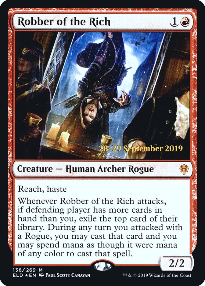 Robber of the Rich  [Throne of Eldraine Prerelease Promos] | Empire Gaming NC