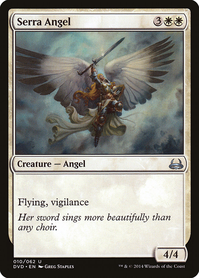 Serra Angel (Divine vs. Demonic) [Duel Decks Anthology] | Empire Gaming NC