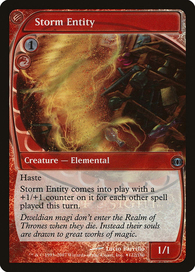 Storm Entity [Future Sight Promos] | Empire Gaming NC