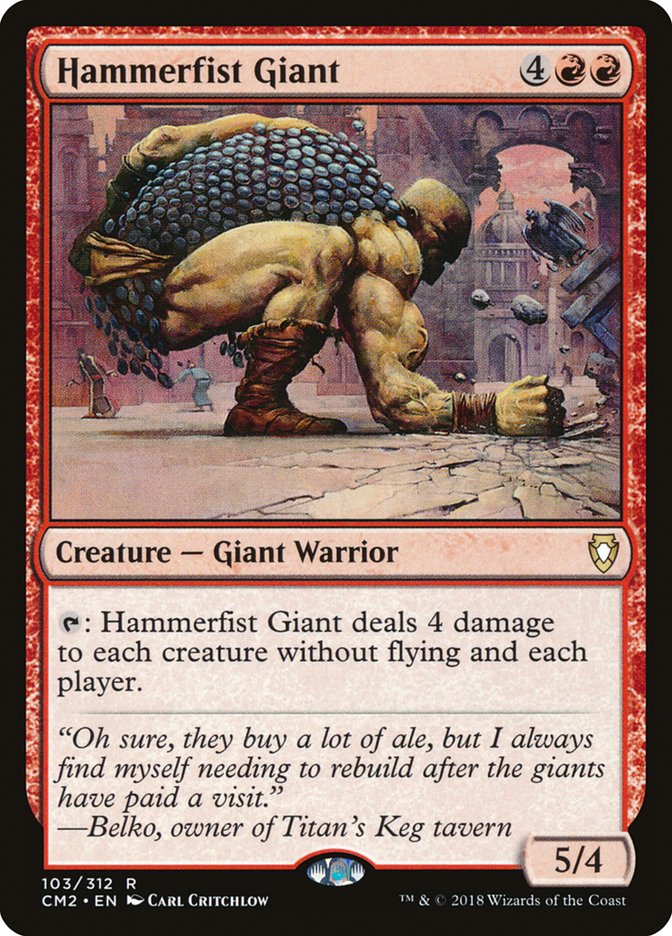 Hammerfist Giant [Commander Anthology Volume II] | Empire Gaming NC