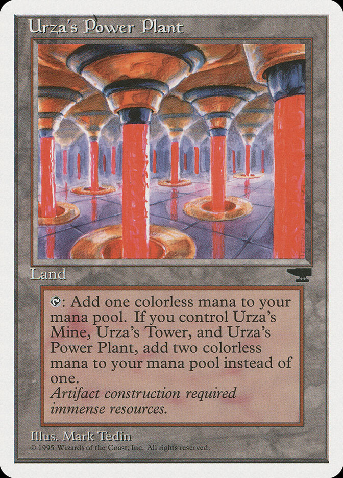 Urza's Power Plant (Red Columns) [Chronicles] | Empire Gaming NC