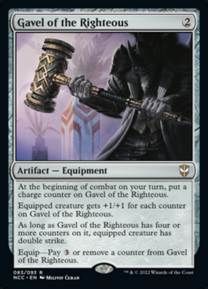 Gavel of the Righteous [Streets of New Capenna Commander] | Empire Gaming NC