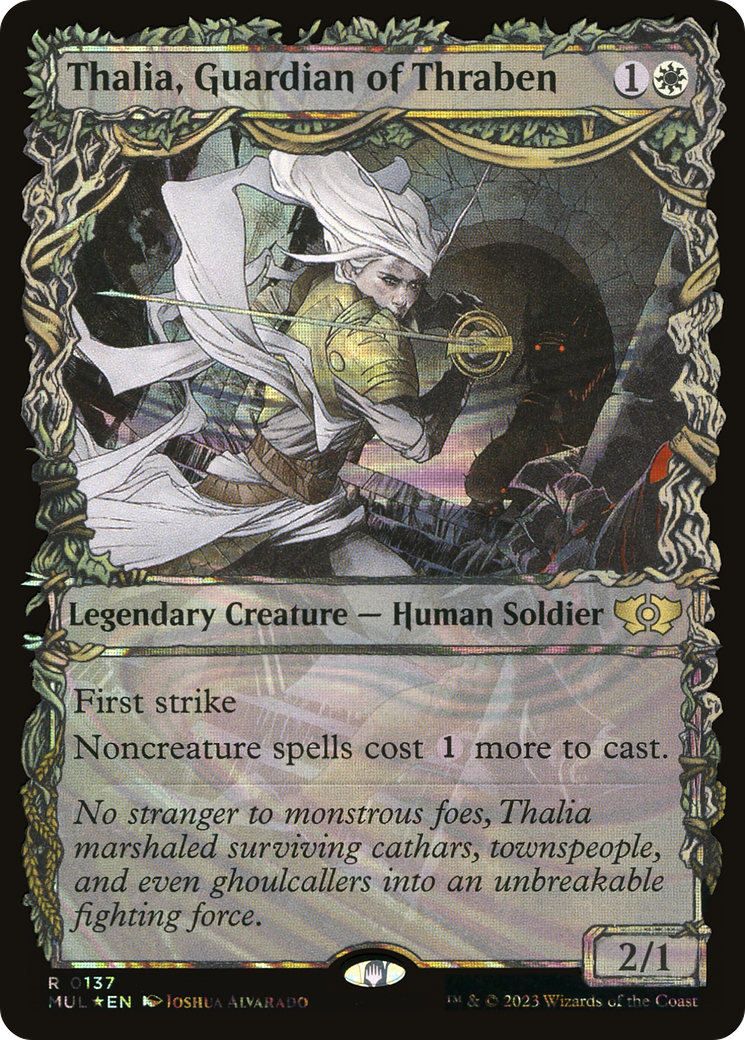 Thalia, Guardian of Thraben (Halo Foil) [Multiverse Legends] | Empire Gaming NC