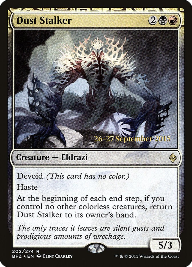 Dust Stalker [Battle for Zendikar Promos] | Empire Gaming NC