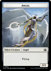 Angel (3) // Demon Double-Sided Token [March of the Machine Commander Tokens] | Empire Gaming NC