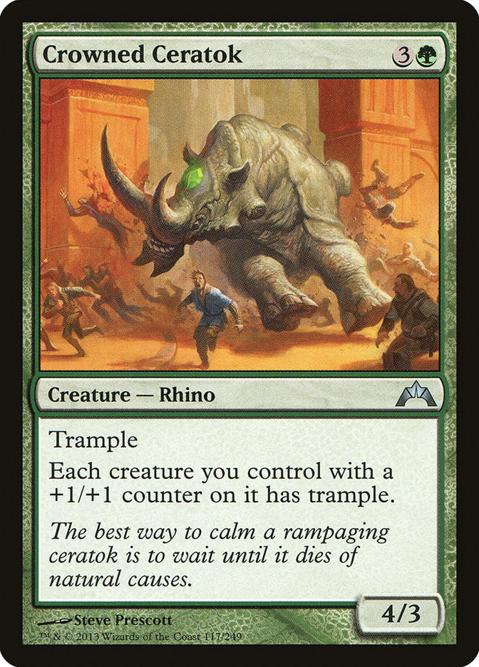 Crowned Ceratok [Gatecrash] | Empire Gaming NC