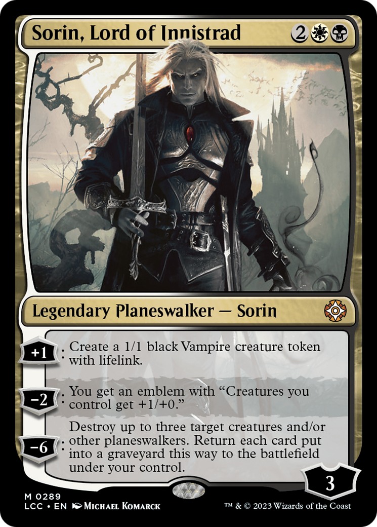 Sorin, Lord of Innistrad [The Lost Caverns of Ixalan Commander] | Empire Gaming NC