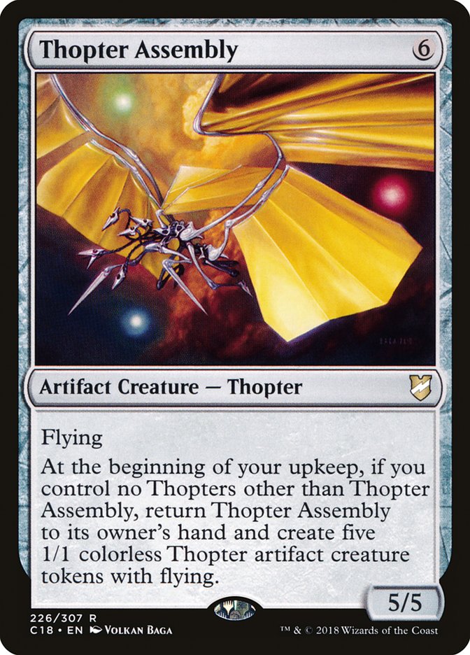 Thopter Assembly [Commander 2018] | Empire Gaming NC