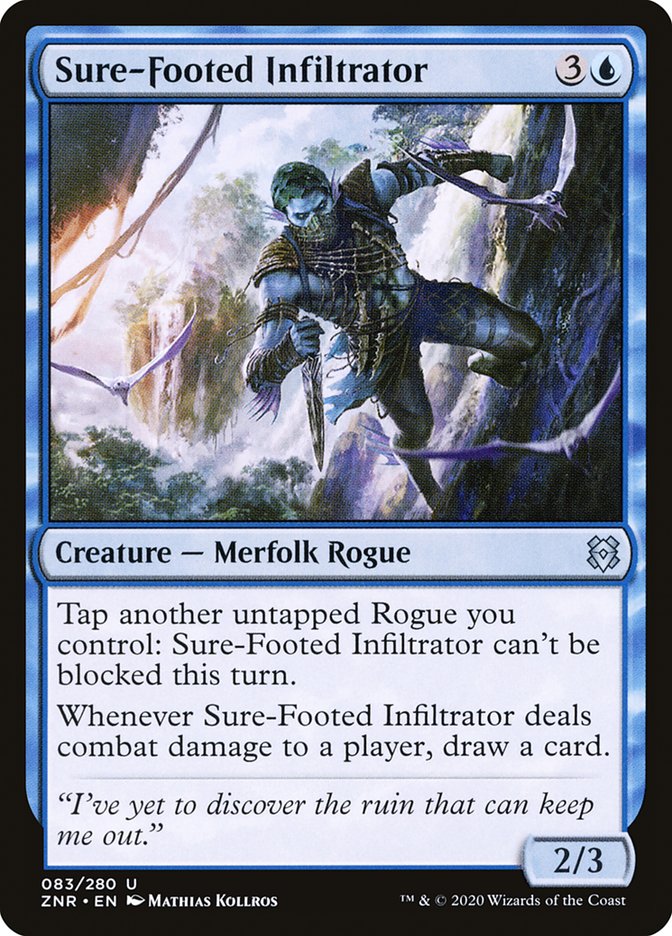 Sure-Footed Infiltrator [Zendikar Rising] | Empire Gaming NC