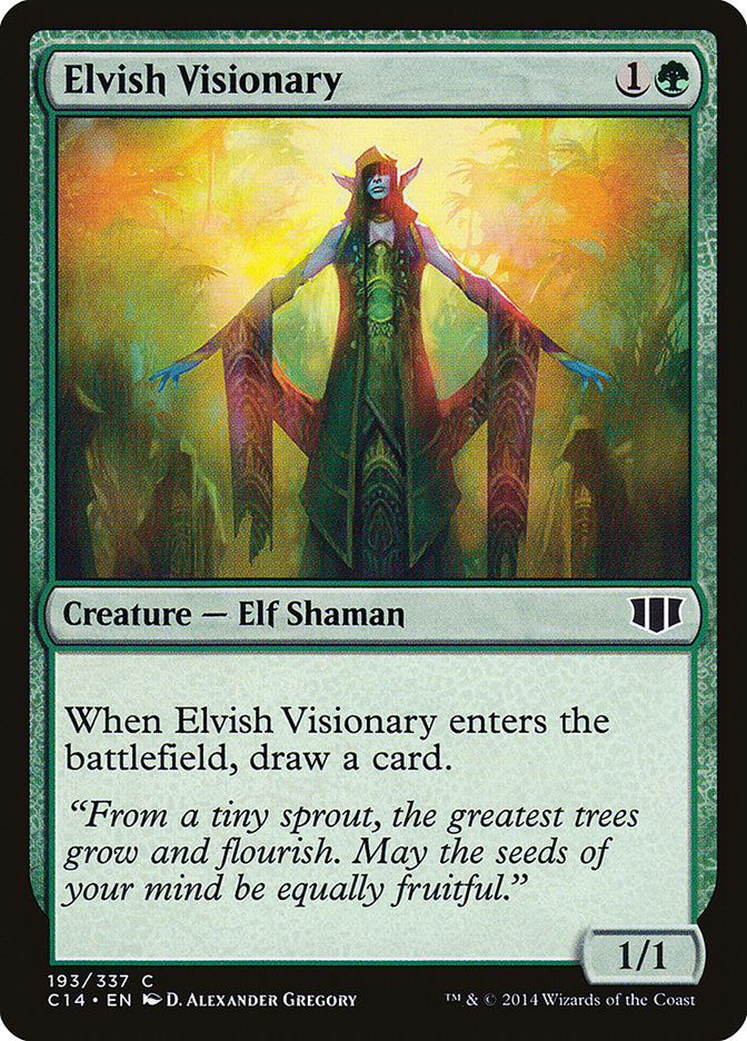 Elvish Visionary [Commander 2014] | Empire Gaming NC