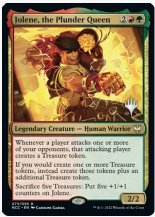 Jolene, the Plunder Queen (Promo Pack) [Streets of New Capenna Commander Promos] | Empire Gaming NC