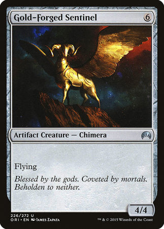 Gold-Forged Sentinel [Magic Origins] | Empire Gaming NC
