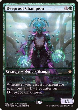 Deeproot Champion (2018 Convention Exclusive) [Ixalan Promos] | Empire Gaming NC