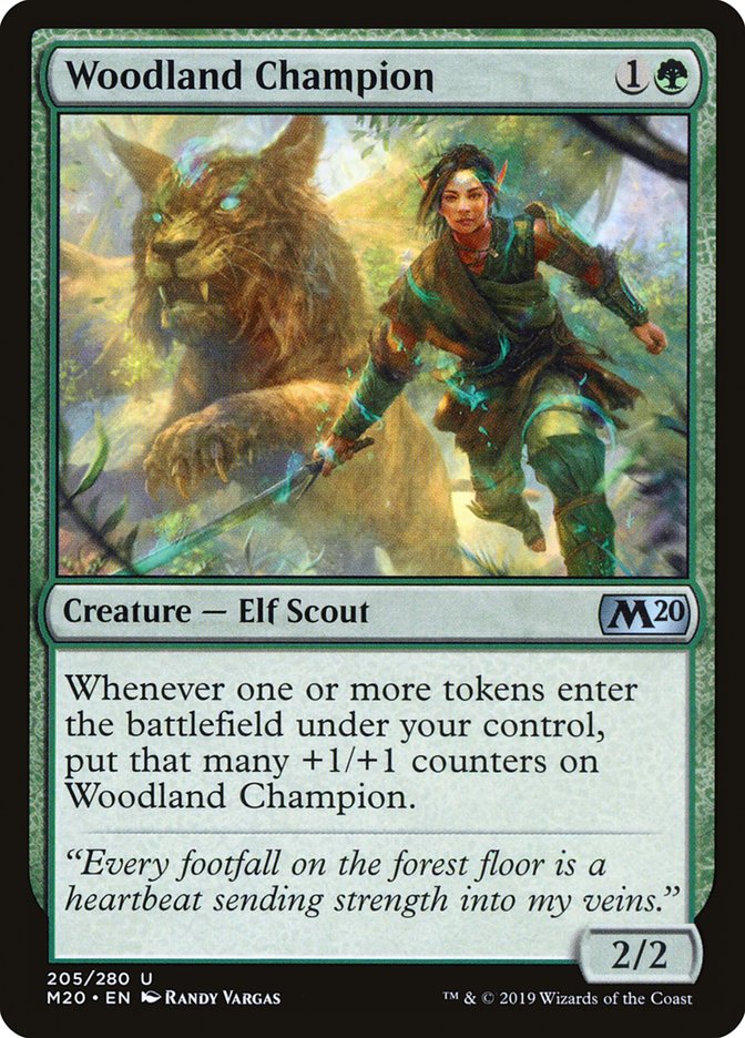 Woodland Champion [Core Set 2020] | Empire Gaming NC