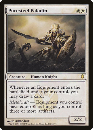 Puresteel Paladin [New Phyrexia] | Empire Gaming NC